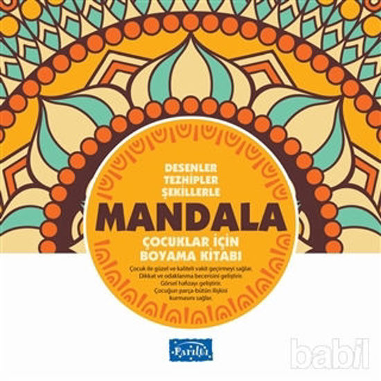 Picture of Desenler Tezhipler Şekillerle Mandala - Sarı Kitap