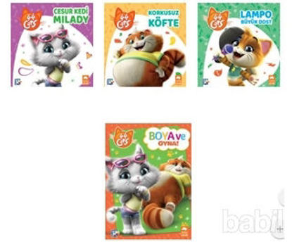 Picture of 44 Kedi 4 Kitaplık Set
