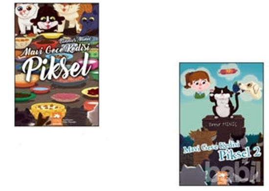 Picture of Mavi Geve Kedisi 2 Kitaplık Set