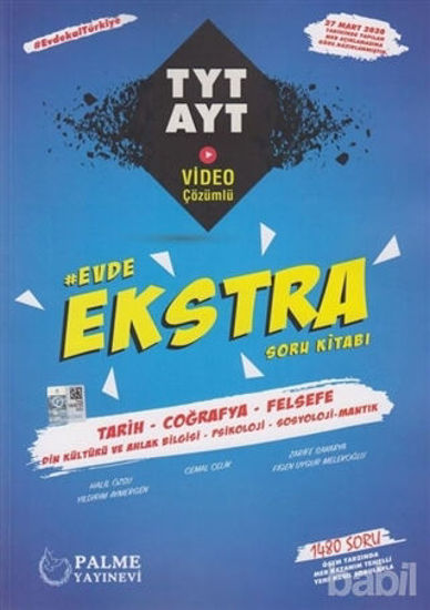 Picture of TYT-AYT Tarih - Coğrafya - Psikoloji Evde Ekstra Soru Kitabı