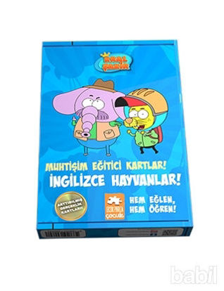Picture of Muhtişim Eğitici Kartlar! - İngilizce Hayvanlar!