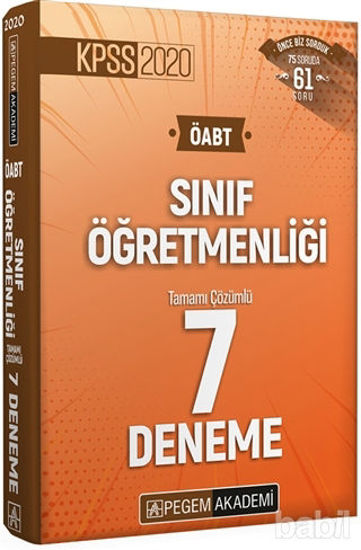 Picture of 2020 KPSS ÖABT Sınıf Öğretmenliği Tamamı Çözümlü 7 Deneme