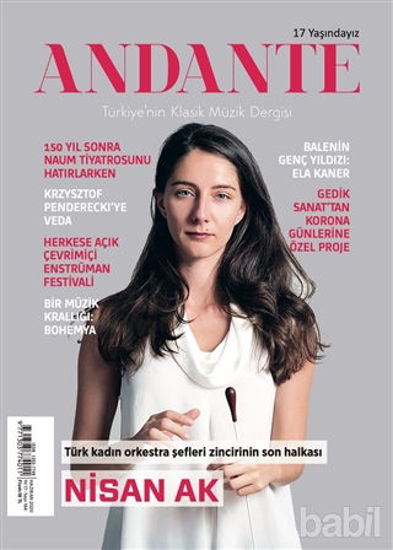 Picture of Andante Müzik Dergisi Yıl: 17 Sayı:164 Haziran 2020