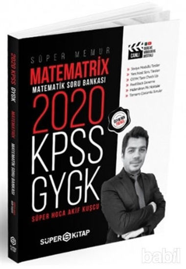 Picture of 2020 Süper Memur KPSS - GYGK Matematrix Matematik Soru Bankası
