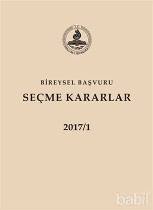 Picture of Bireysel Başvuru Seçme Kararlar 2 Cilt Takım