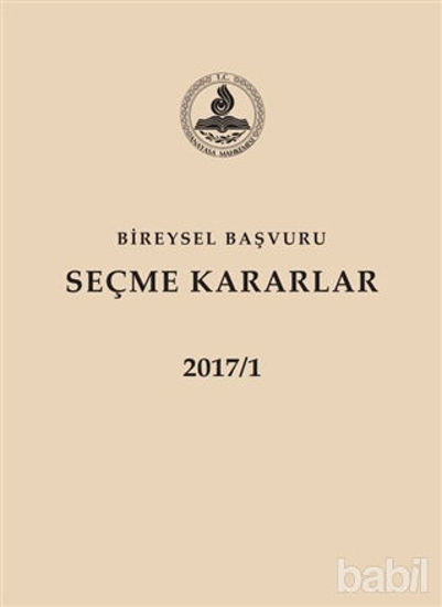 Picture of Bireysel Başvuru Seçme Kararlar 2 Cilt Takım