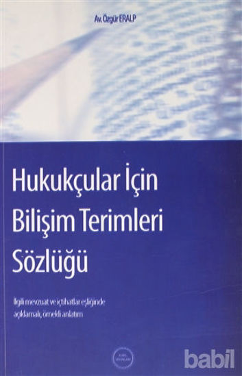 Picture of Hukukçular İçin Bilişim Terimleri Sözlüğü