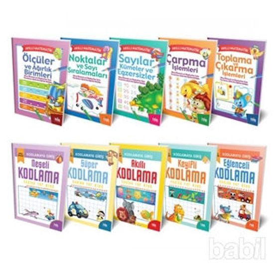 Picture of Akıllı Kodlama Ve Matematik Seti (10 Kitap)