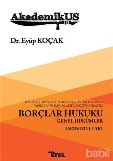 Picture of Akademikus Borçlar Hukuku