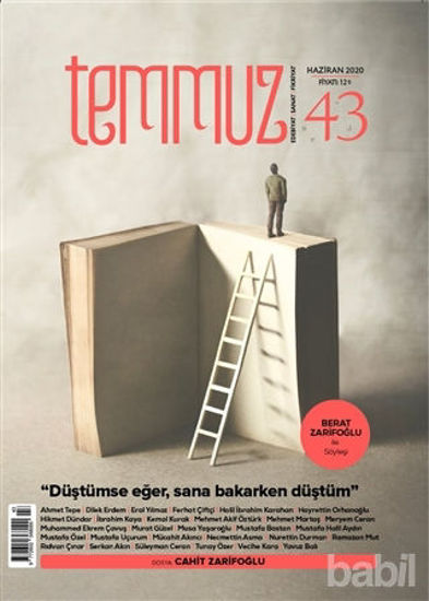 Picture of Temmuz Aylık Edebiyat, Sanat ve Fikriyat Dergisi Sayı: 43 Haziran 2020