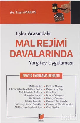 Picture of Eşler Arasındaki Mal Rejimi Davalarında Yargıtay Uygulaması Pratik Uygulama Rehberi