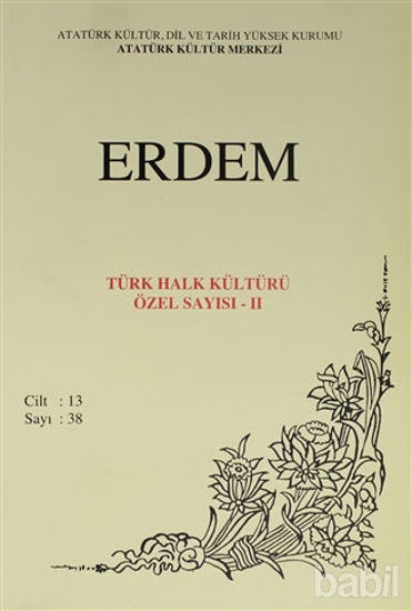 Picture of Erdem Dergisi Türk Halk Kültürü Özel Sayısı - 2