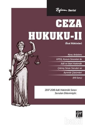 Picture of Reform Serisi Ceza Hukuku - 2 (Özel Hükümler)