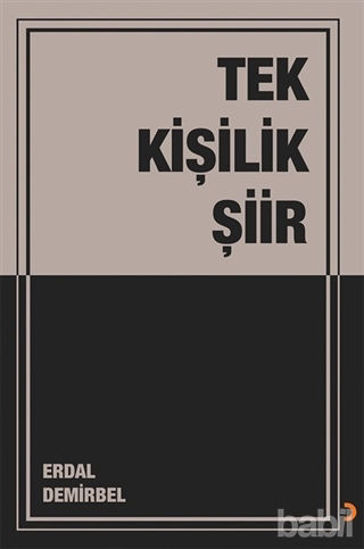 Picture of Tek Kişilik Şiir