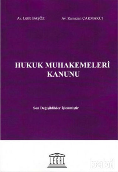 Picture of Hukuk Muhakemeleri Kanunu