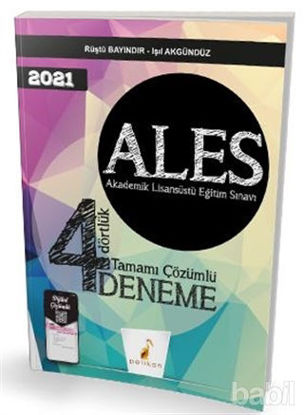Picture of ALES Dörtlük Tamamı Çözümlü Deneme
