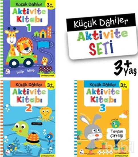 Picture of Küçük Dahiler Aktivite Seti 3  Yaş (3 Kitap Takım)