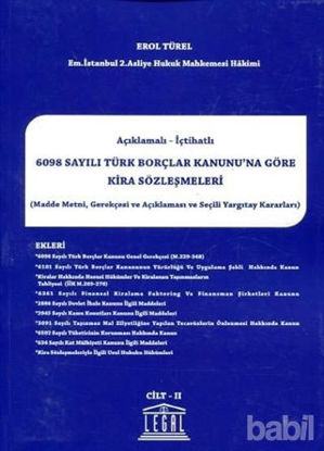 Picture of 6098 Sayılı Türk Borçlar Kanunu'na Göre Kira Sözleşmeleri (2 Cilt Takım)