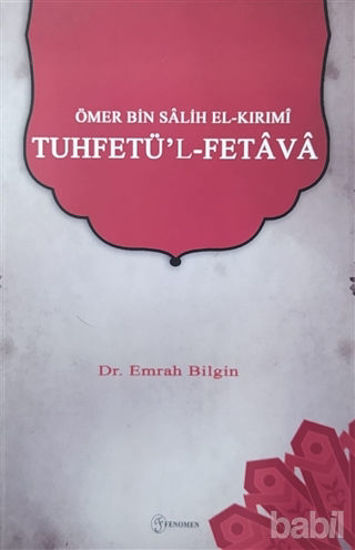Picture of Ömer bin Salih el-Kırımi - Tuhfetü'l-Fetava