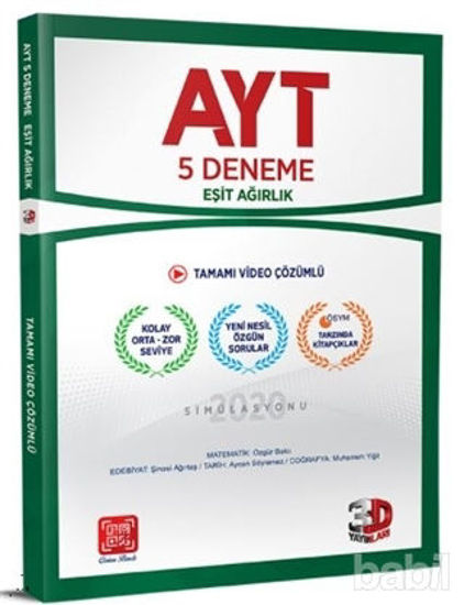 Picture of 2020 AYT 5'li Eşit Ağırlık Deneme