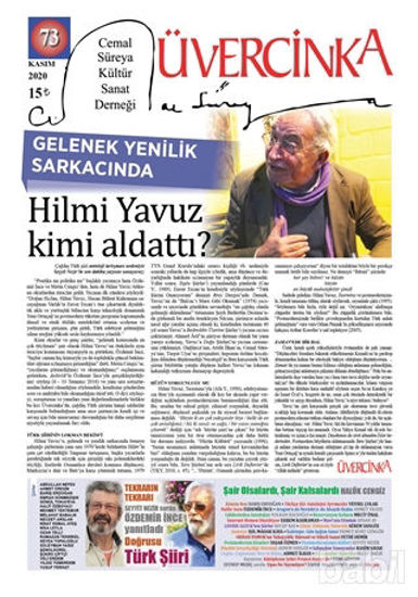 Picture of Üvercinka Dergisi Sayı: 73 Kasım 2020