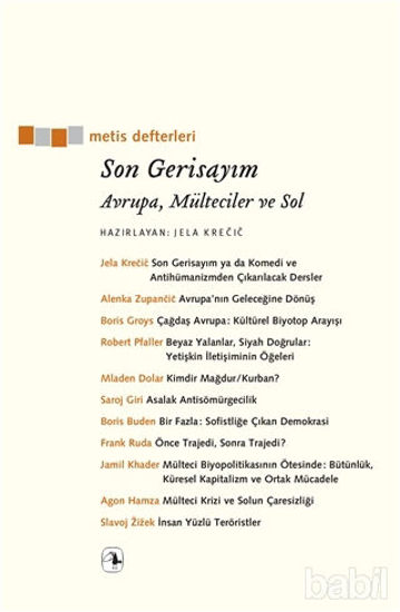 Picture of Son Gerisayım