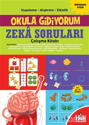 Picture of Zeka Soruları Çalışma Kitabı - Okula Gidiyorum