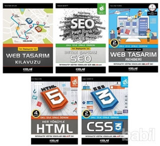Picture of Hızlı ve Kolay Web Tasarım Seti 3 (5 Kitap Takım)