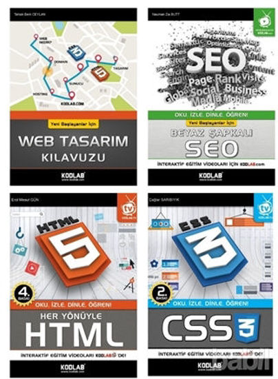 Picture of Hızlı ve Kolay Web Tasarım Seti 2 (4 Kitap Takım)