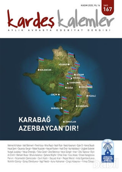 Picture of Kardeş Kalemler Aylık Avrasya Edebiyat Dergisi Sayı: 167 Kasım 2020