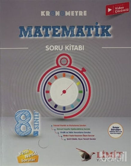 Picture of 8. Sınıf Kronometre Matematik Soru Kitabı