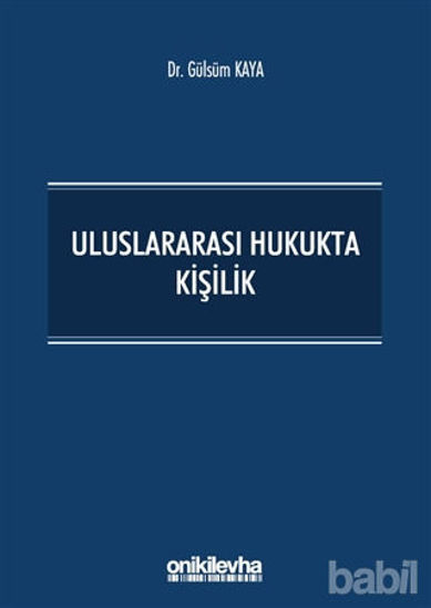 Picture of Uluslararası Hukukta Kişilik