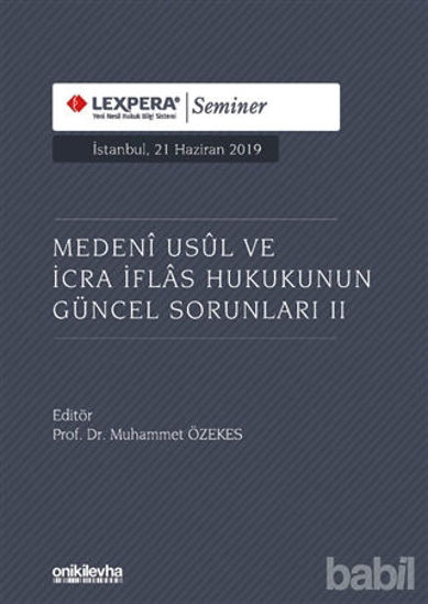 Picture of Medeni Usul ve İcra İflas Hukukunun Güncel Sorunları 2