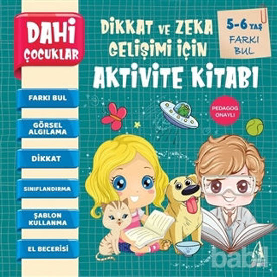 Picture of Farkı Bul - Dahi Çocuklar Dikkat ve Zeka Gelişimi İçin Aktivite Kitabı