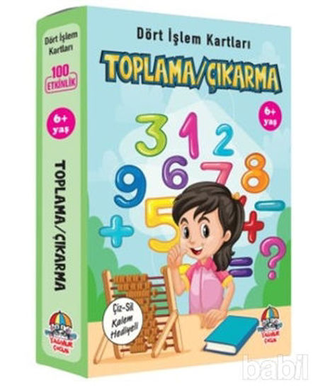 Picture of Toplama Çıkarma - Dört İşlem Kartları 6  Yaş