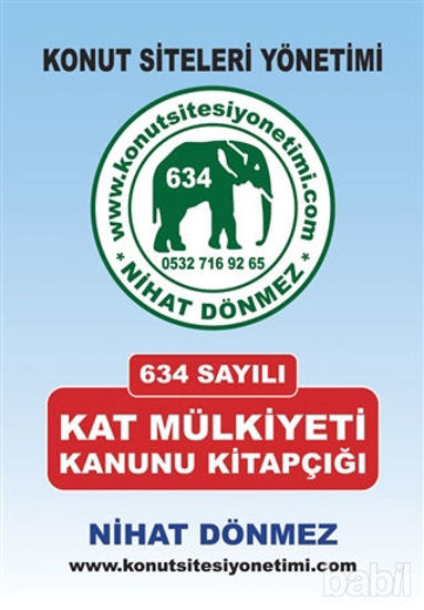 Picture of 634 Sayılı - Kat Mülkiyeti Kanunu Kitapçığı
